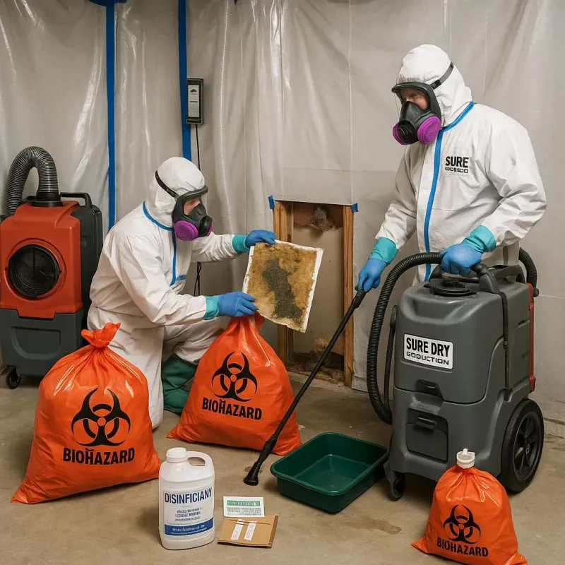 Contaminated Water Handling Protocols process in Saint Albans, VT