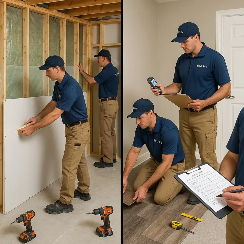 Repairs and Reconstruction process in Saint Albans, VT